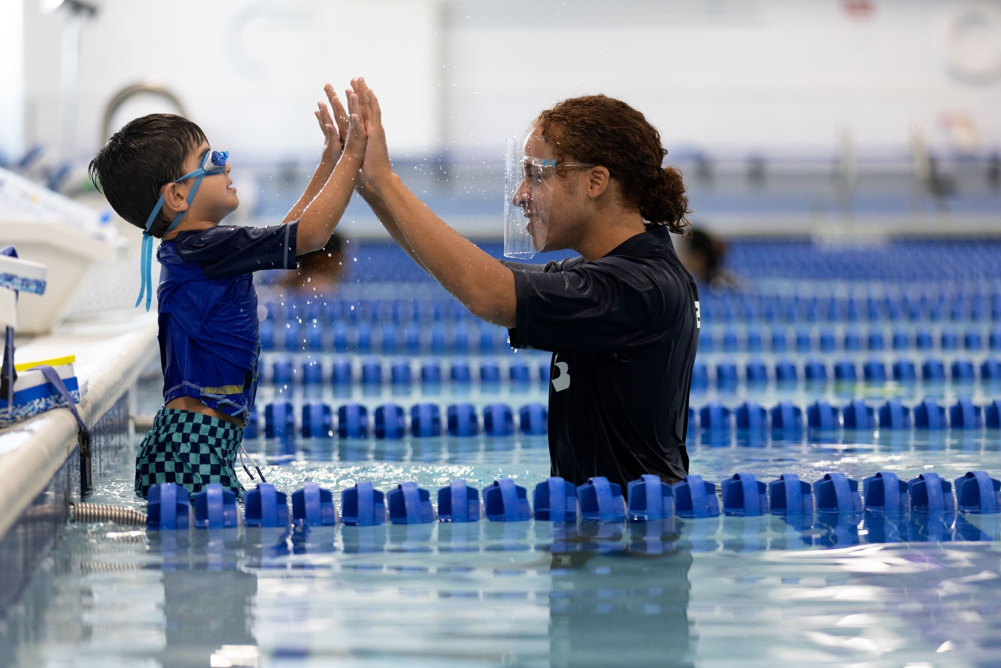 Proper swim gear and essentials are key to ensuring your child stays comfortable during their lesson!